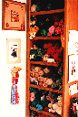 My yarn cabinet.